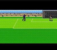 une photo d'Ã©cran de Konami Hyper Soccer sur Nintendo Nes